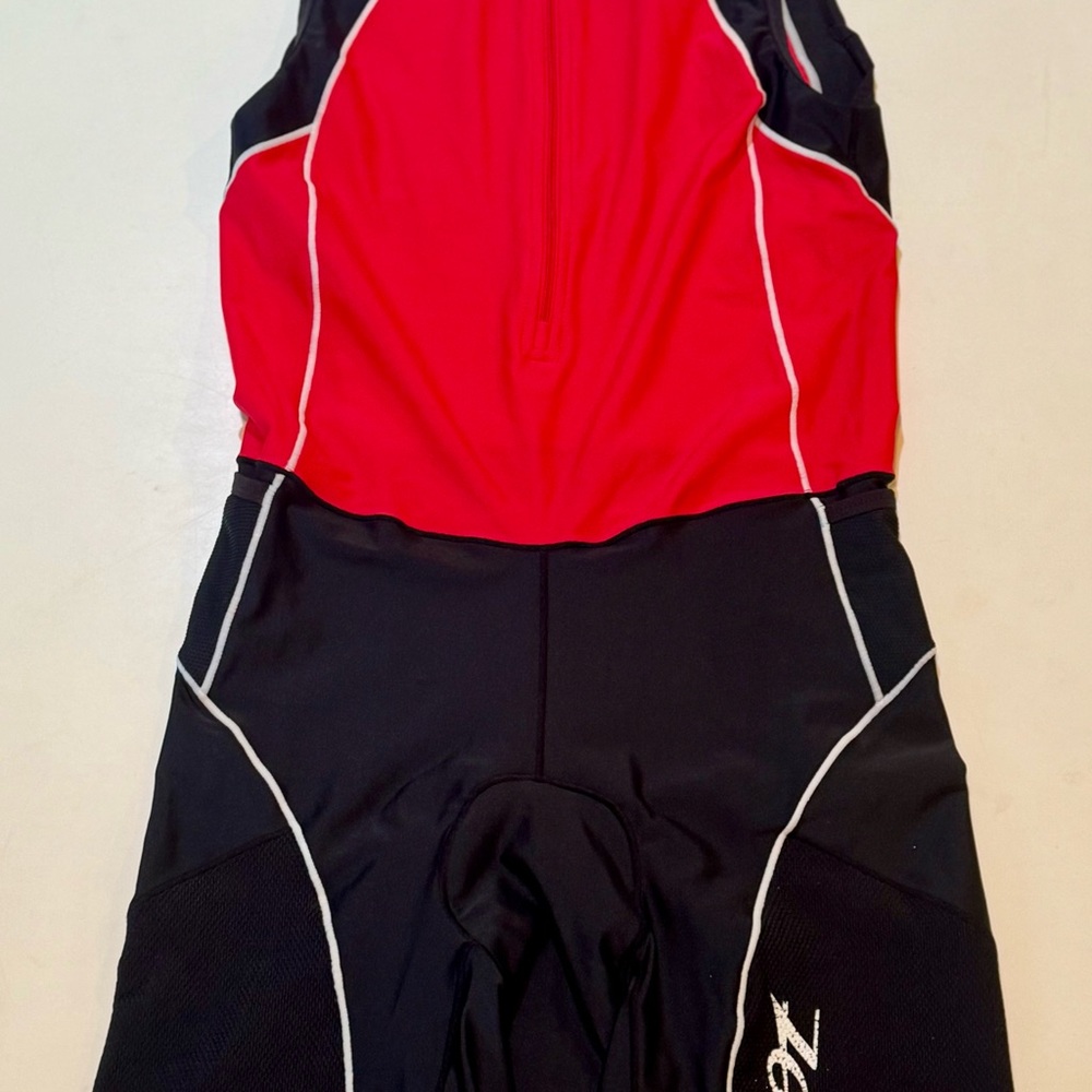 Red and Black Zoot Trisuit- L
